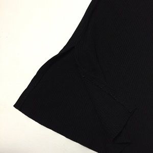 Misook Tops - Misook black acrylic ribbed top size large Misook Tops - Misook black acrylic ribbed top size large